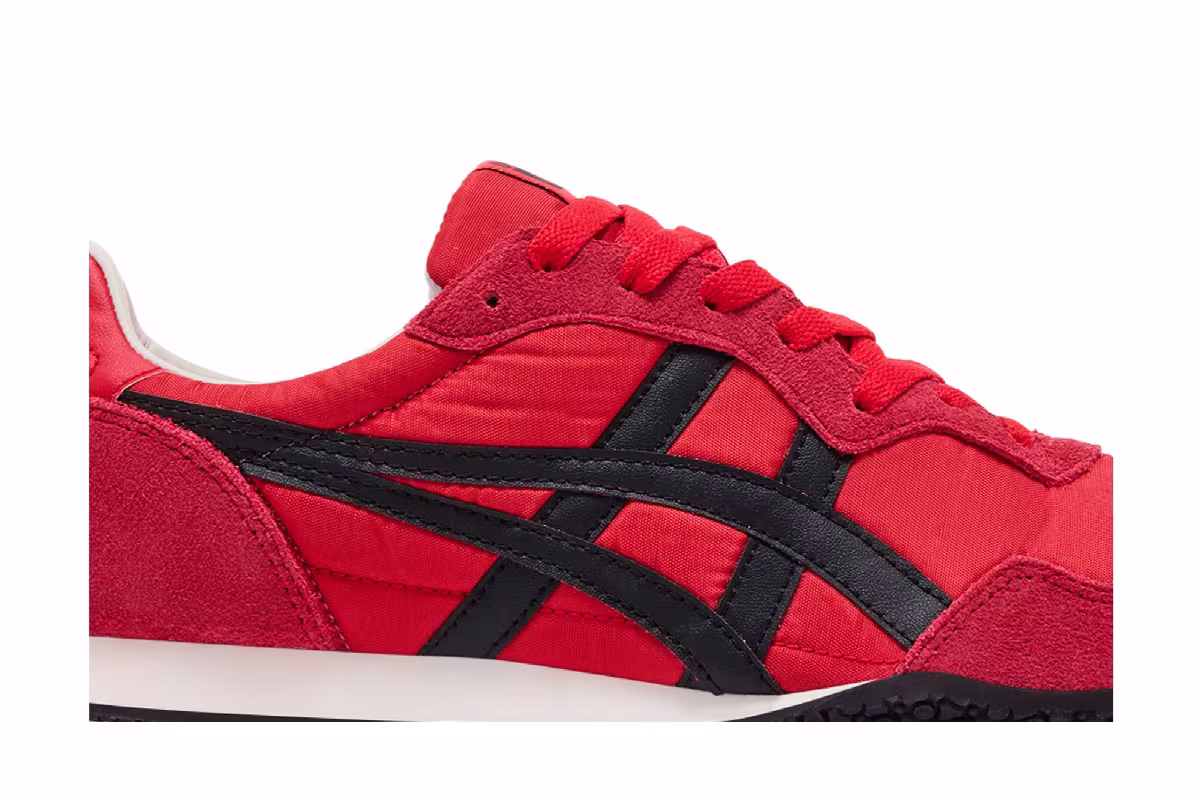 Onitsuka Tiger Serrano Classic Red Black, view 3