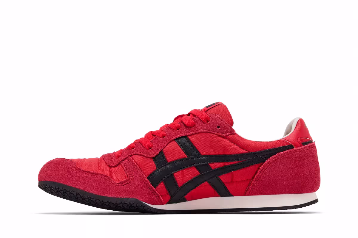 Onitsuka Tiger Serrano Classic Red Black, view 4