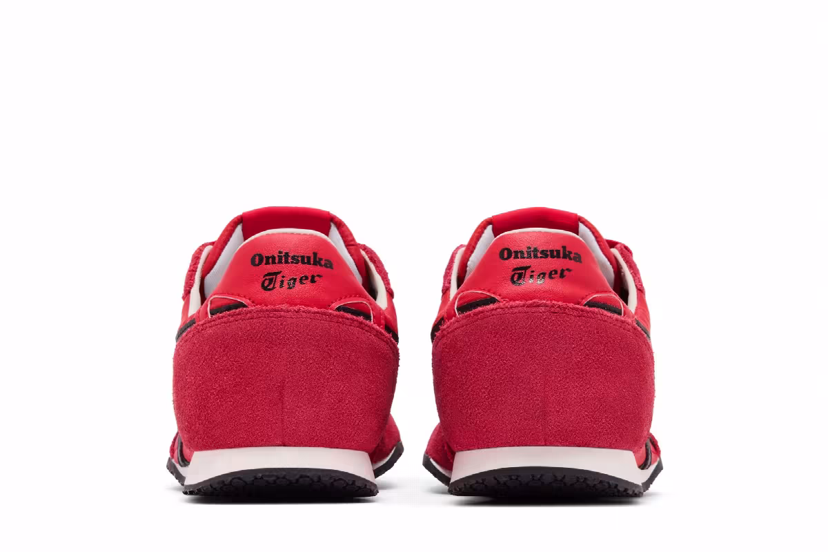 Onitsuka Tiger Serrano Classic Red Black, view 7