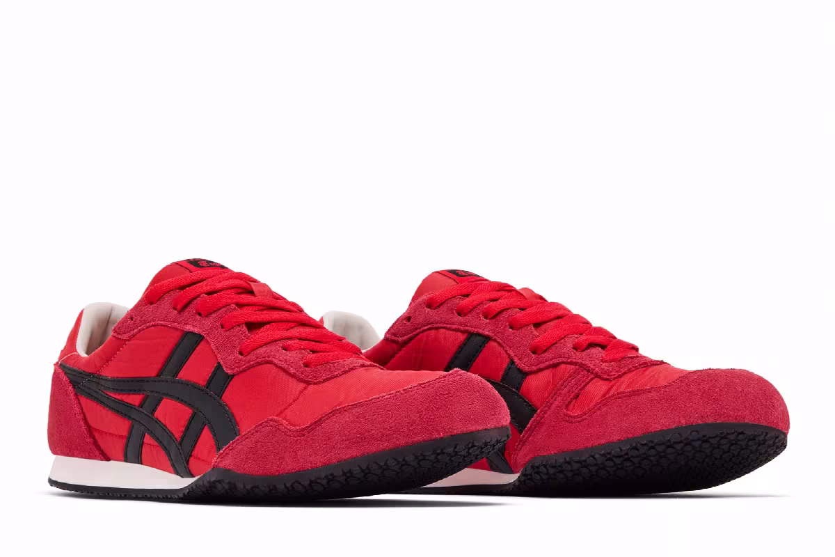 Onitsuka Tiger Serrano Classic Red Black, view 9