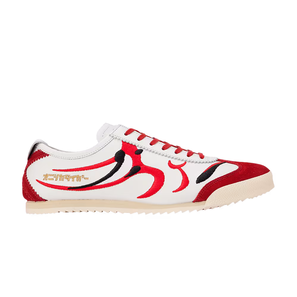 Onitsuka Tiger Mexico 66 Deluxe Kumadori - White Classic Red