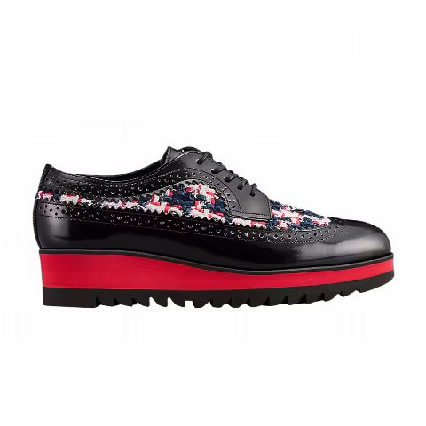 Onitsuka Tiger Wmns Brogue 'Black Classic Red Tweed'