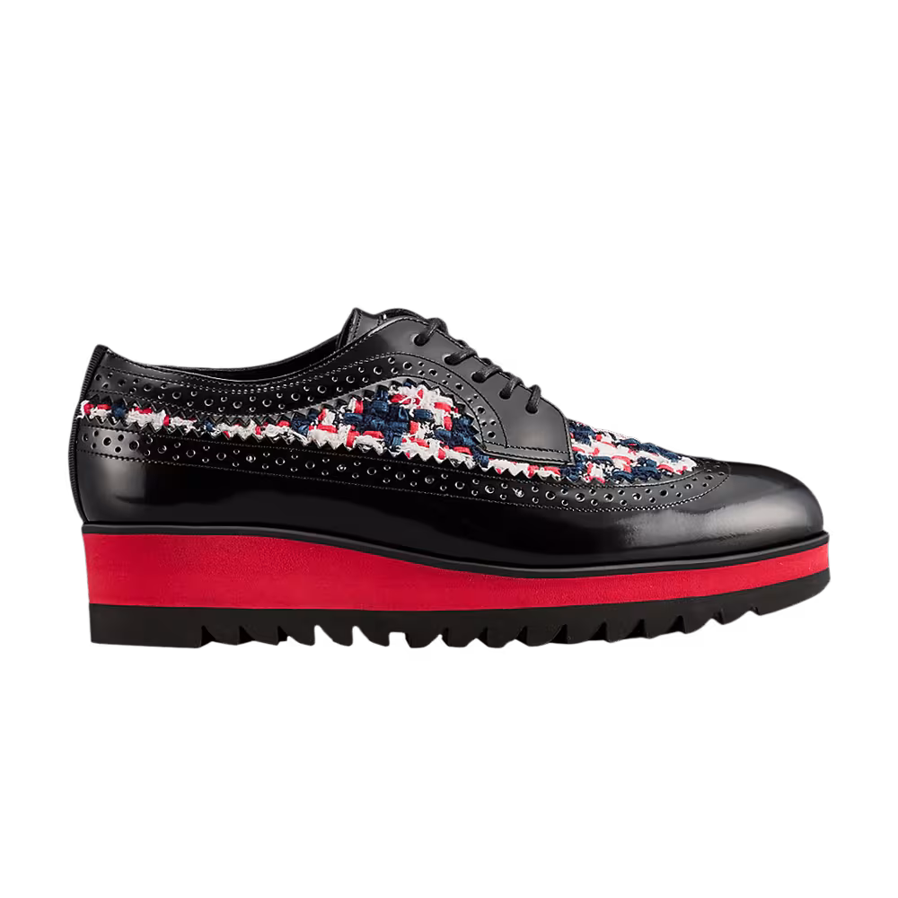 Onitsuka Tiger Women's Brogue Black Classic Red Tweed