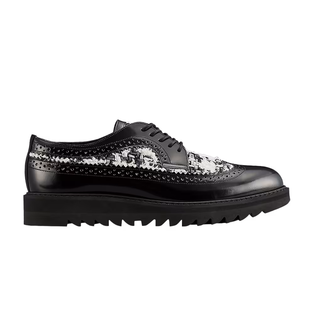 Onitsuka Tiger Brogue Black White Tweed