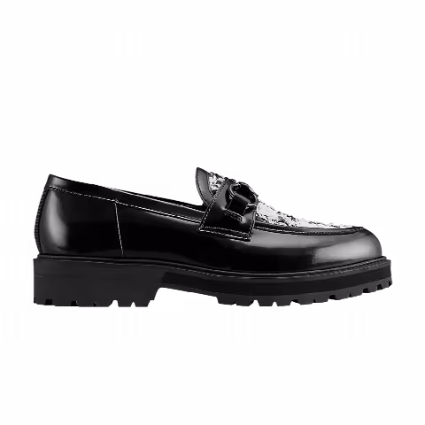 Onitsuka Tiger Wmns Bit Loafer 'Black White Tweed'