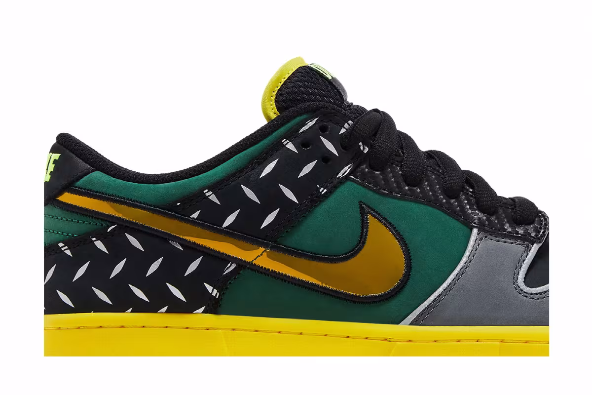 Nike Dunk Low What the Duck - University of Oregon Home, view 3