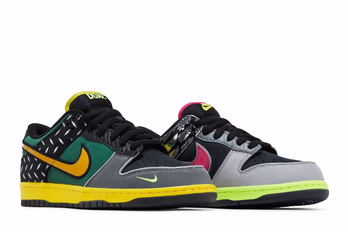 Nike Dunk Low What the Duck - University of Oregon Home, view 9