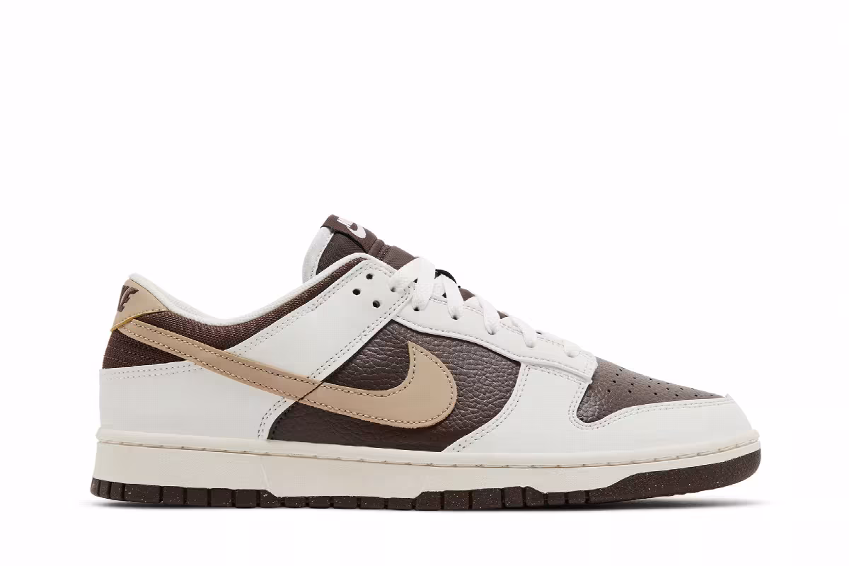 Nike Dunk Low Next Nature Summit White Baroque Brown, view 2