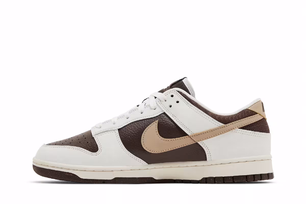 Nike Dunk Low Next Nature Summit White Baroque Brown, view 4