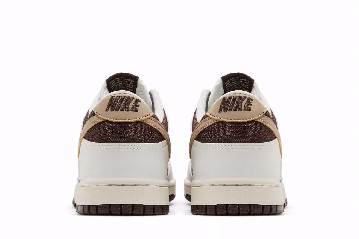 Nike Dunk Low Next Nature Summit White Baroque Brown, view 7