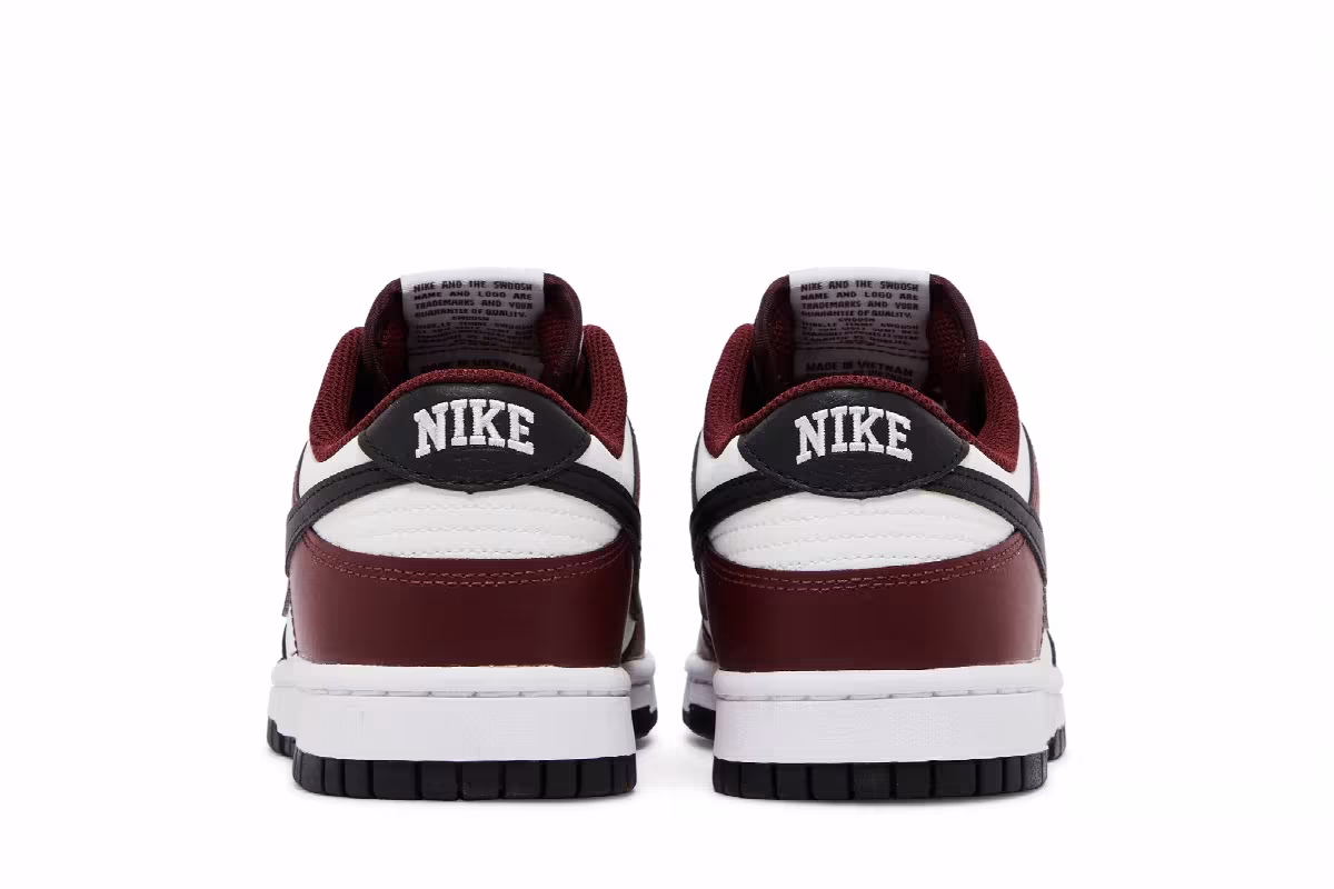 Nike Dunk Low Dark Team Red Black, view 7