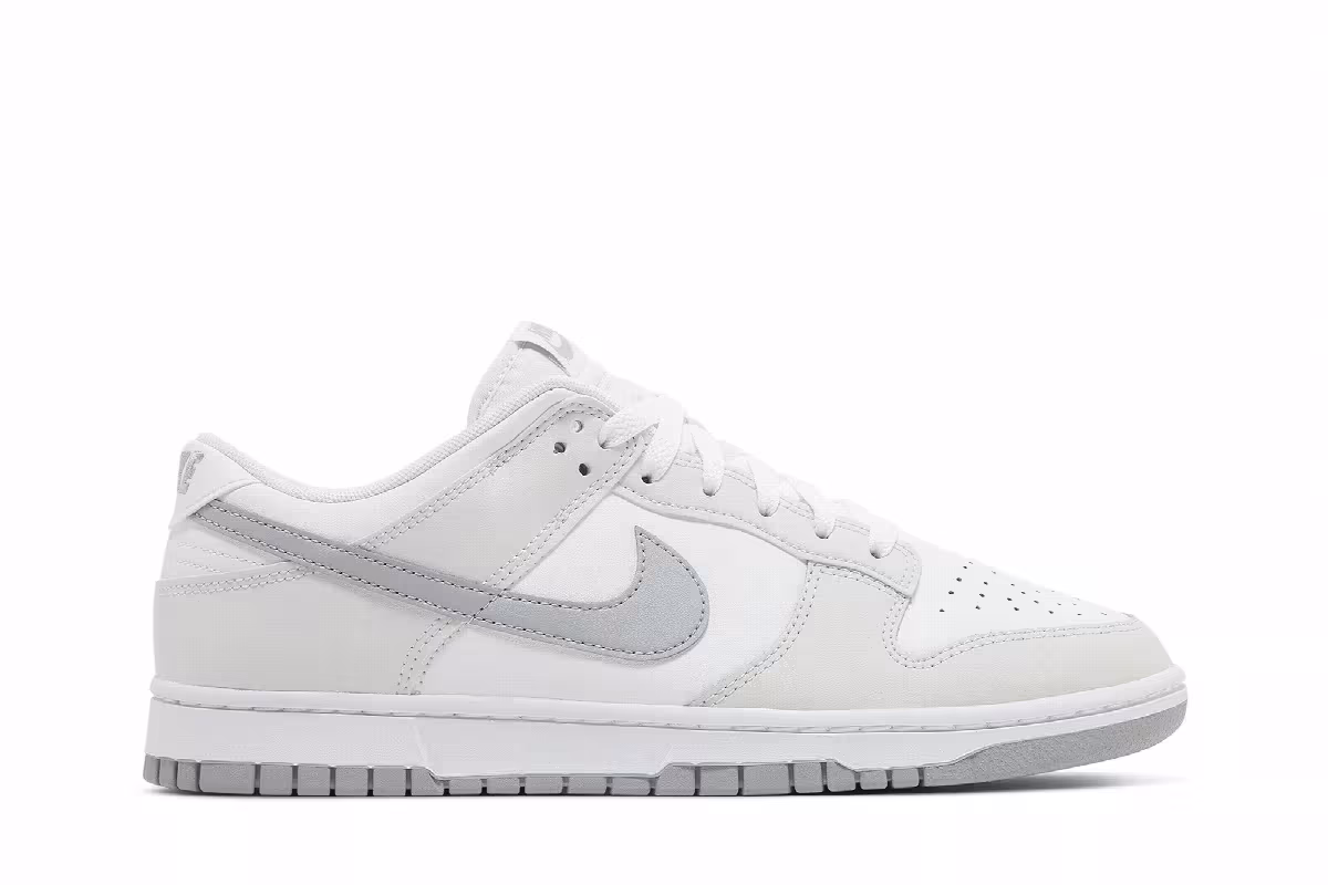 Nike Dunk Low Summit White Light Smoke Grey, view 2