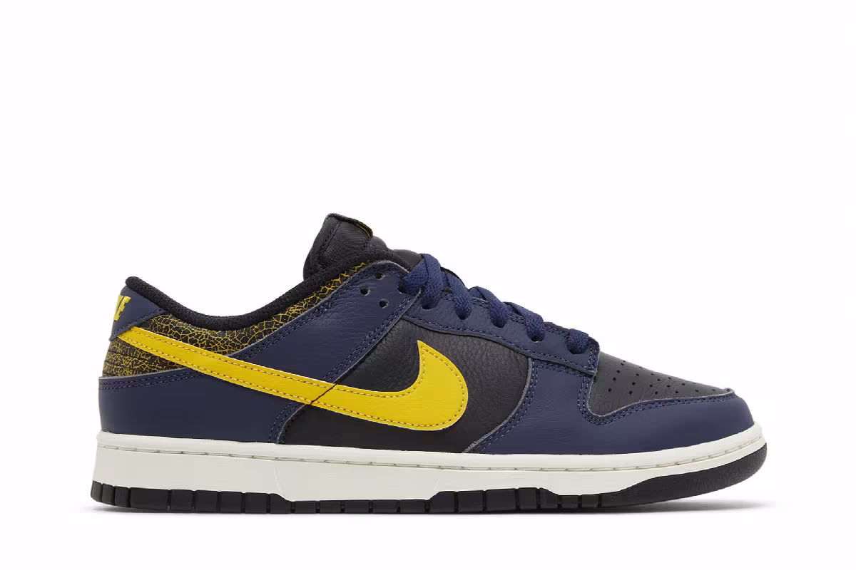 Nike Dunk Low Vintage Michigan, view 2