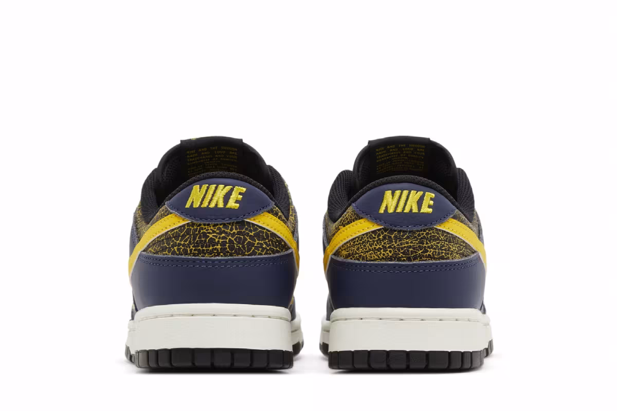 Nike Dunk Low Vintage Michigan, view 7