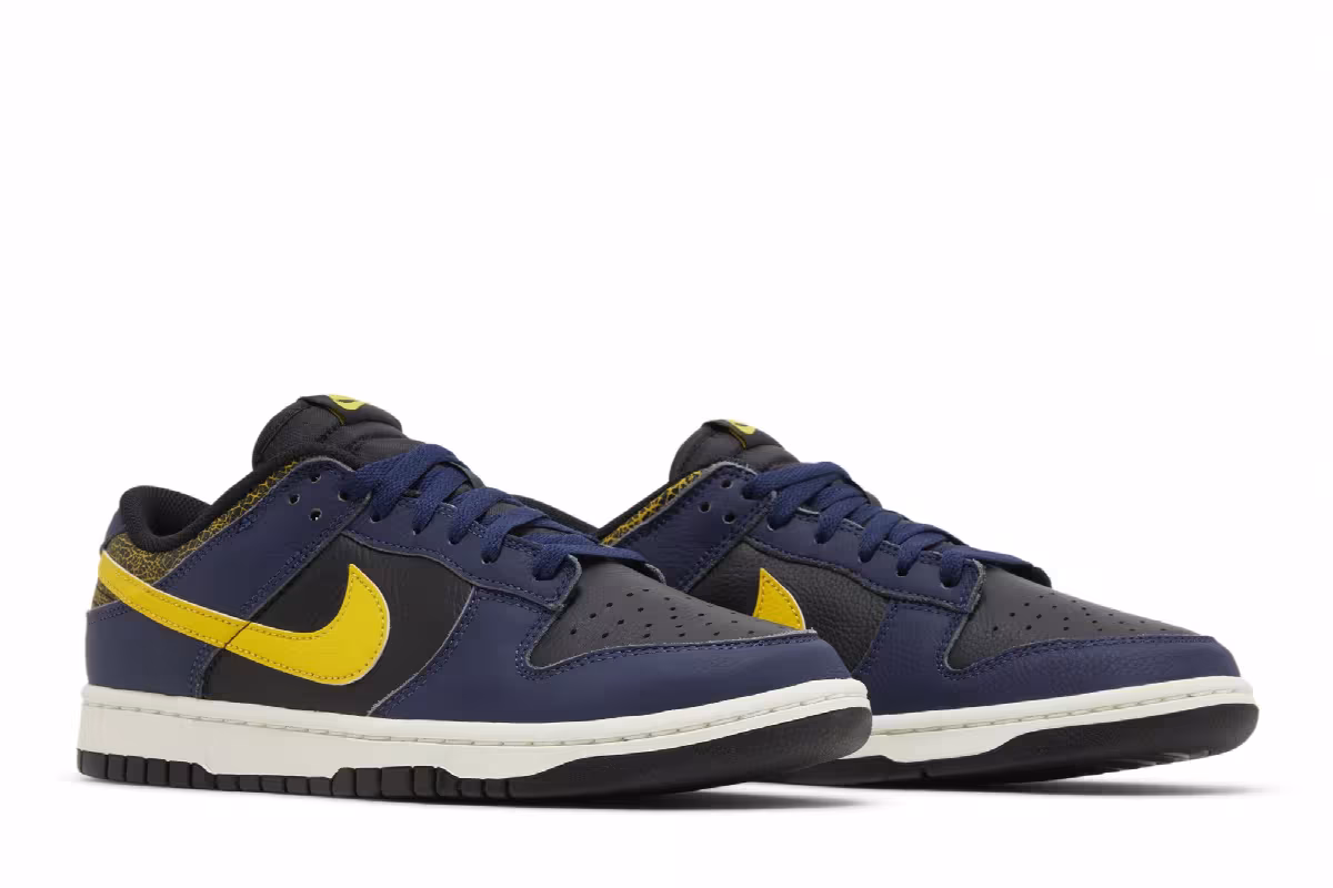 Nike Dunk Low Vintage Michigan, view 9