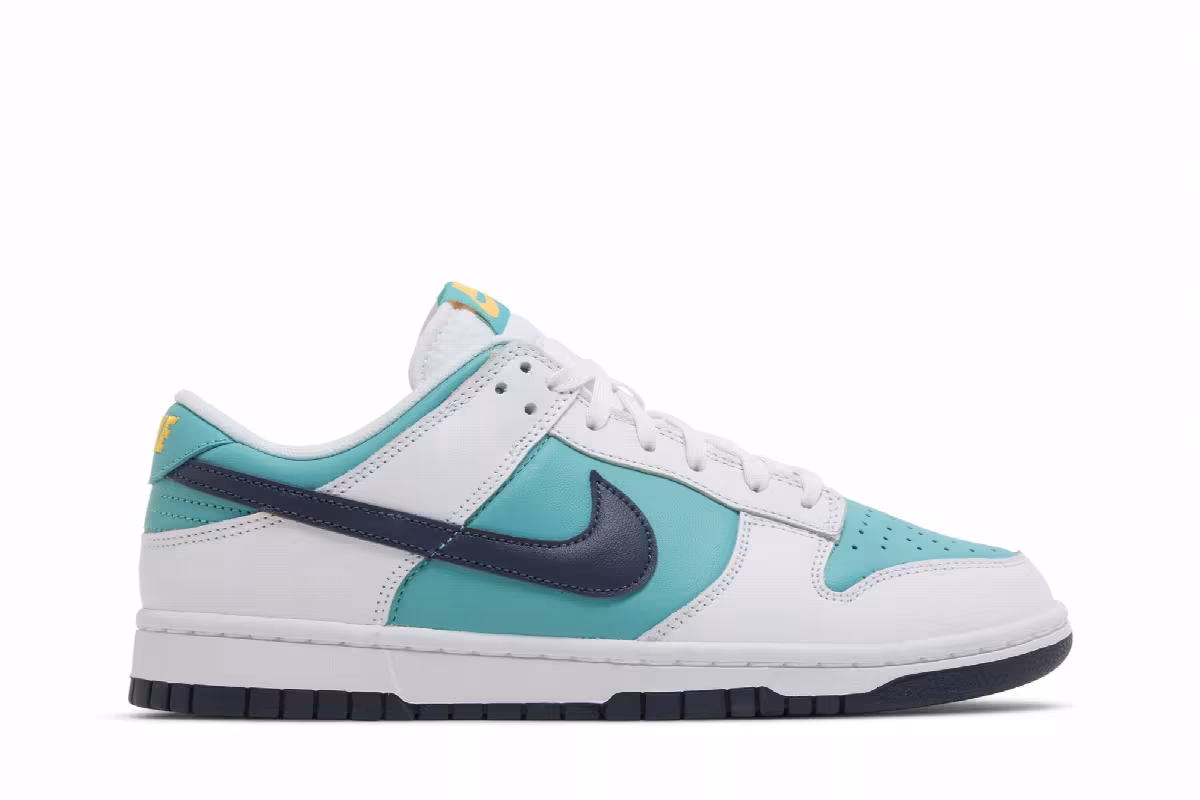 Nike Dunk Low Dusty Cactus Thunder Blue, view 2