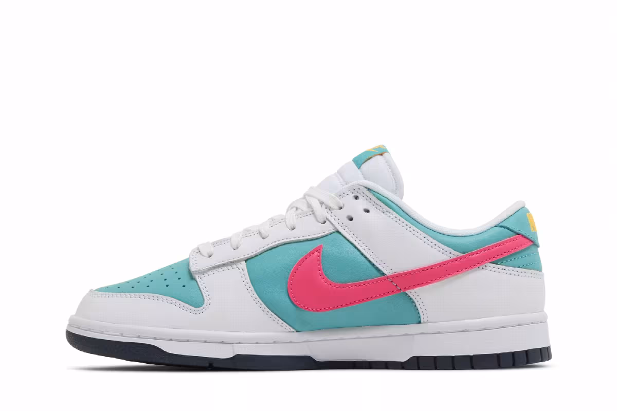 Nike Dunk Low Dusty Cactus Thunder Blue, view 4