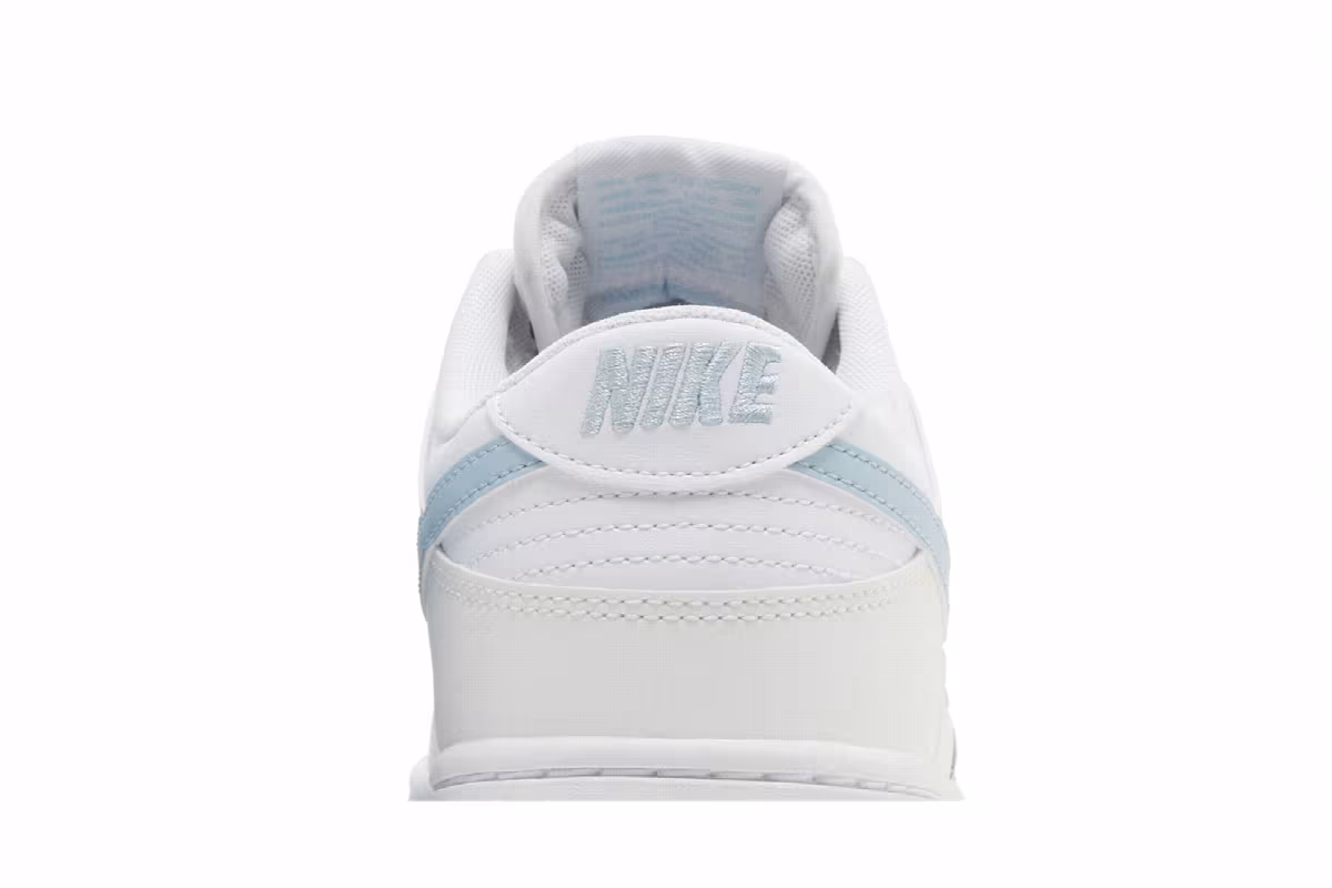 Nike Dunk Low White Light Armory Blue, view 8