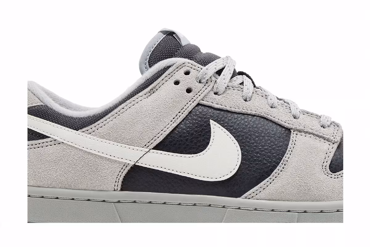 Nike Dunk Low Light Smoke Grey Anthracite, view 3