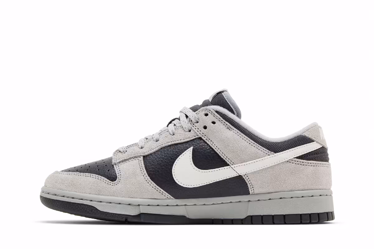 Nike Dunk Low Light Smoke Grey Anthracite, view 4