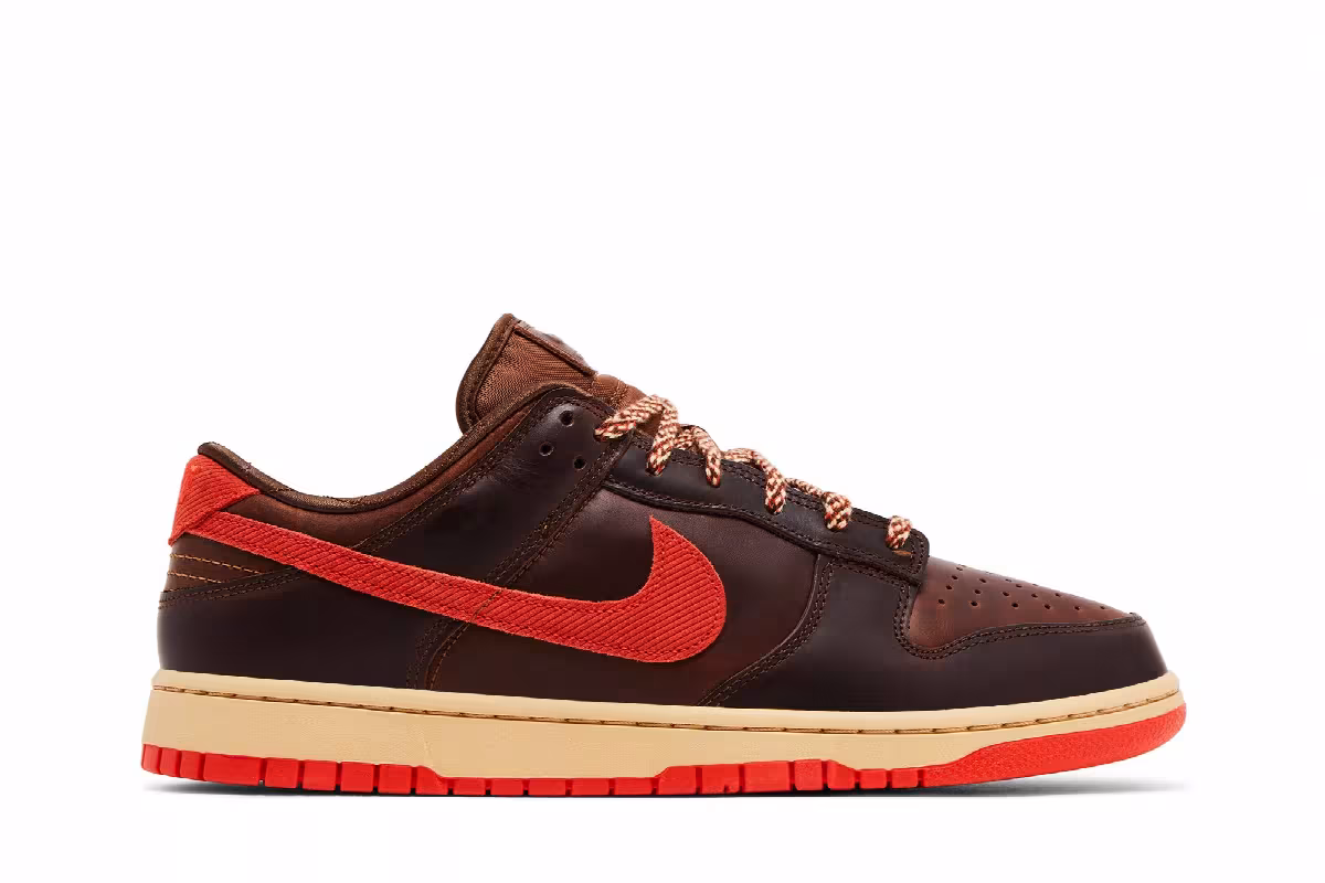 Nike Dunk Low Light British Brown, view 2