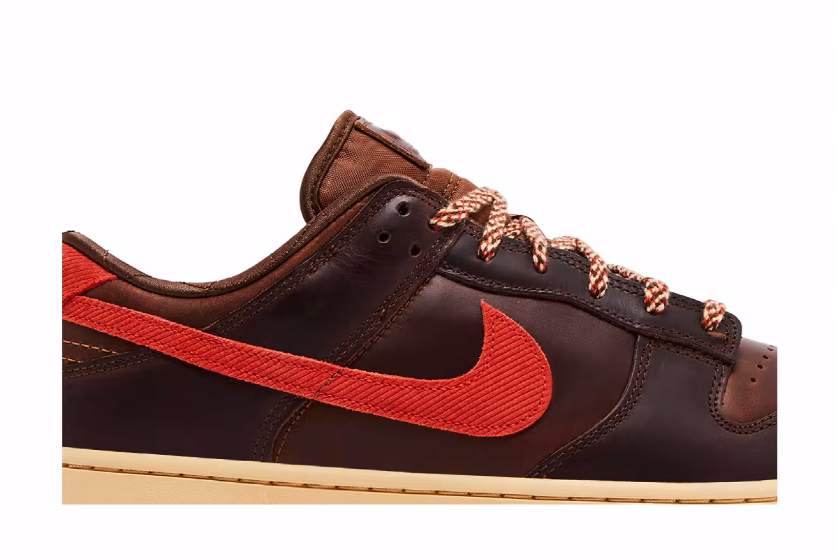 Nike Dunk Low Light British Brown, view 3