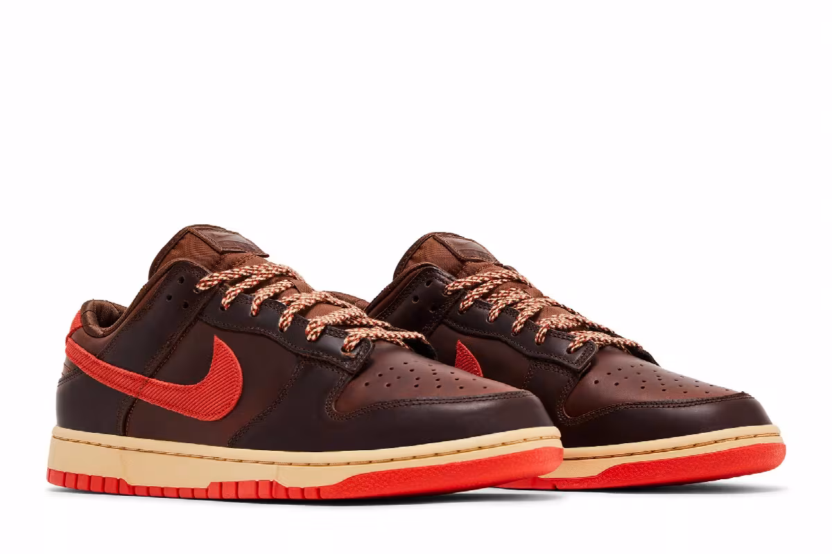 Nike Dunk Low Light British Brown, view 9