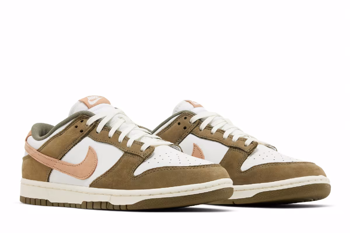 Nike Dunk Low Premium Medium Olive Hemp, view 9