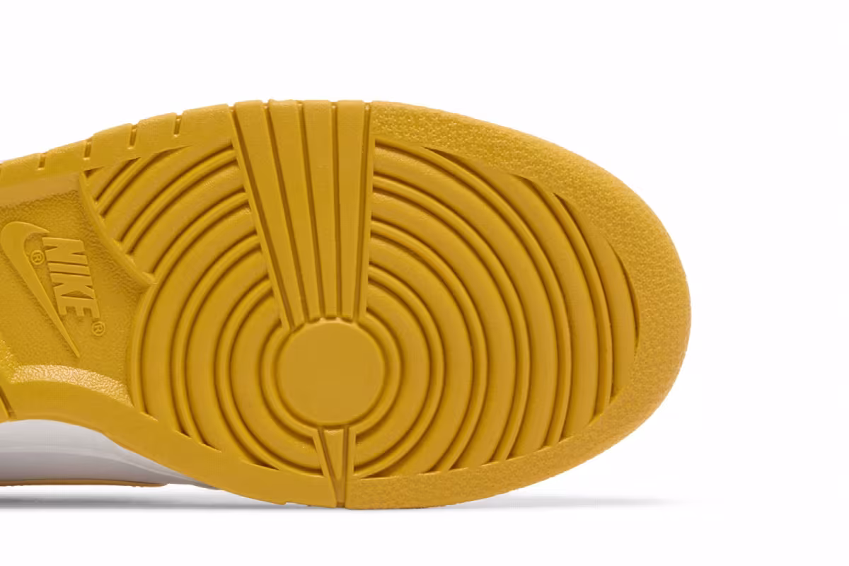 Nike Dunk Low White University Gold, view 6