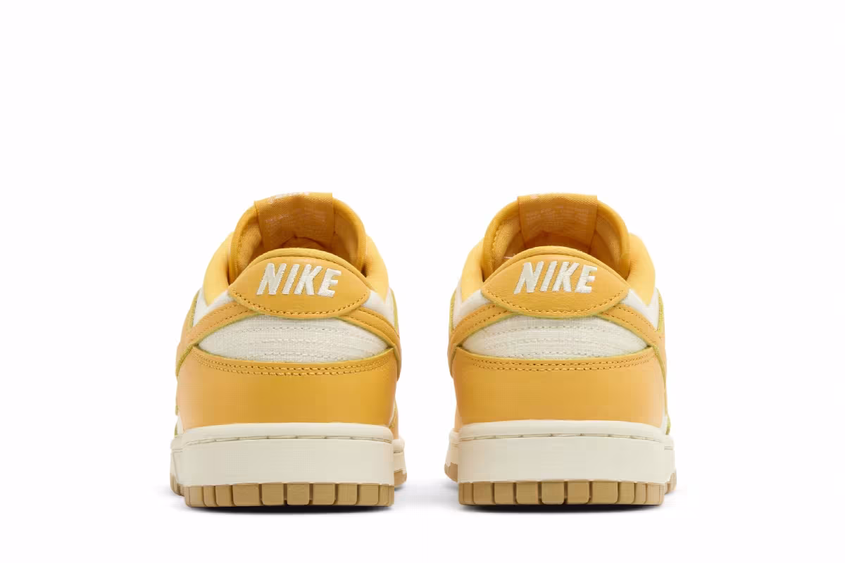 Nike Men's Dunk Low Premium University Gold Coconut Milk, view 7