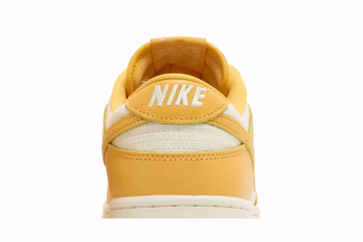 Nike Men's Dunk Low Premium University Gold Coconut Milk, view 8