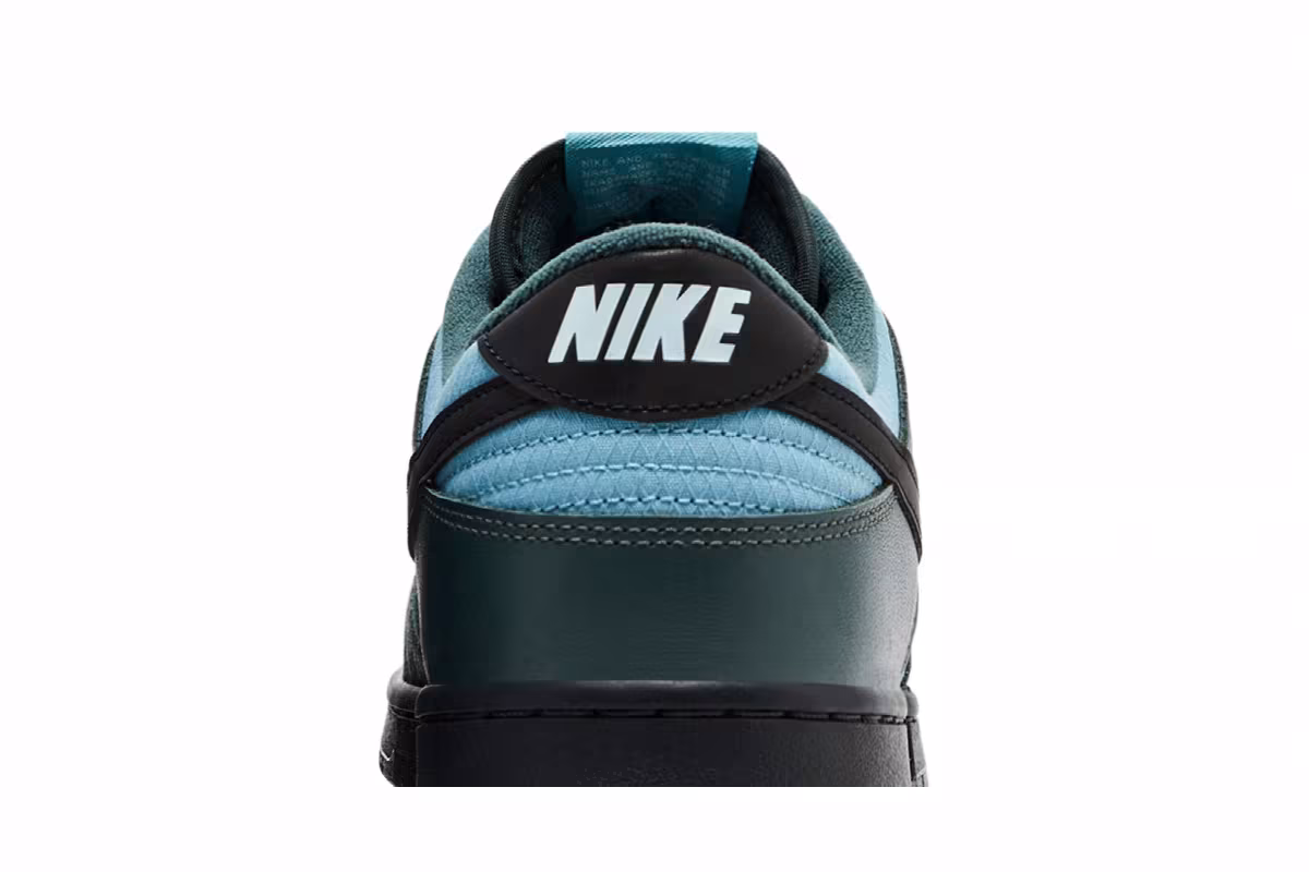 Nike Dunk Low SE Vintage Green Denim Turquoise, view 8