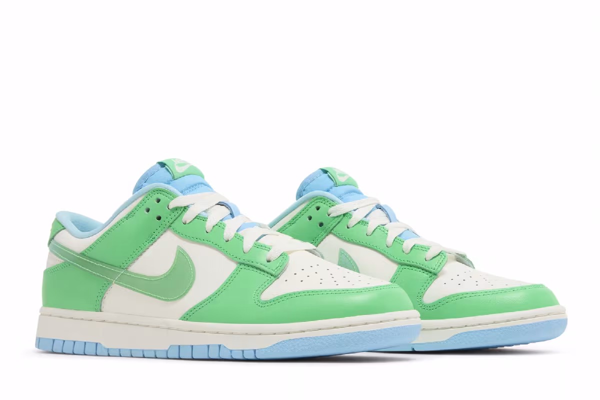Nike Dunk Low Green Shock, view 9