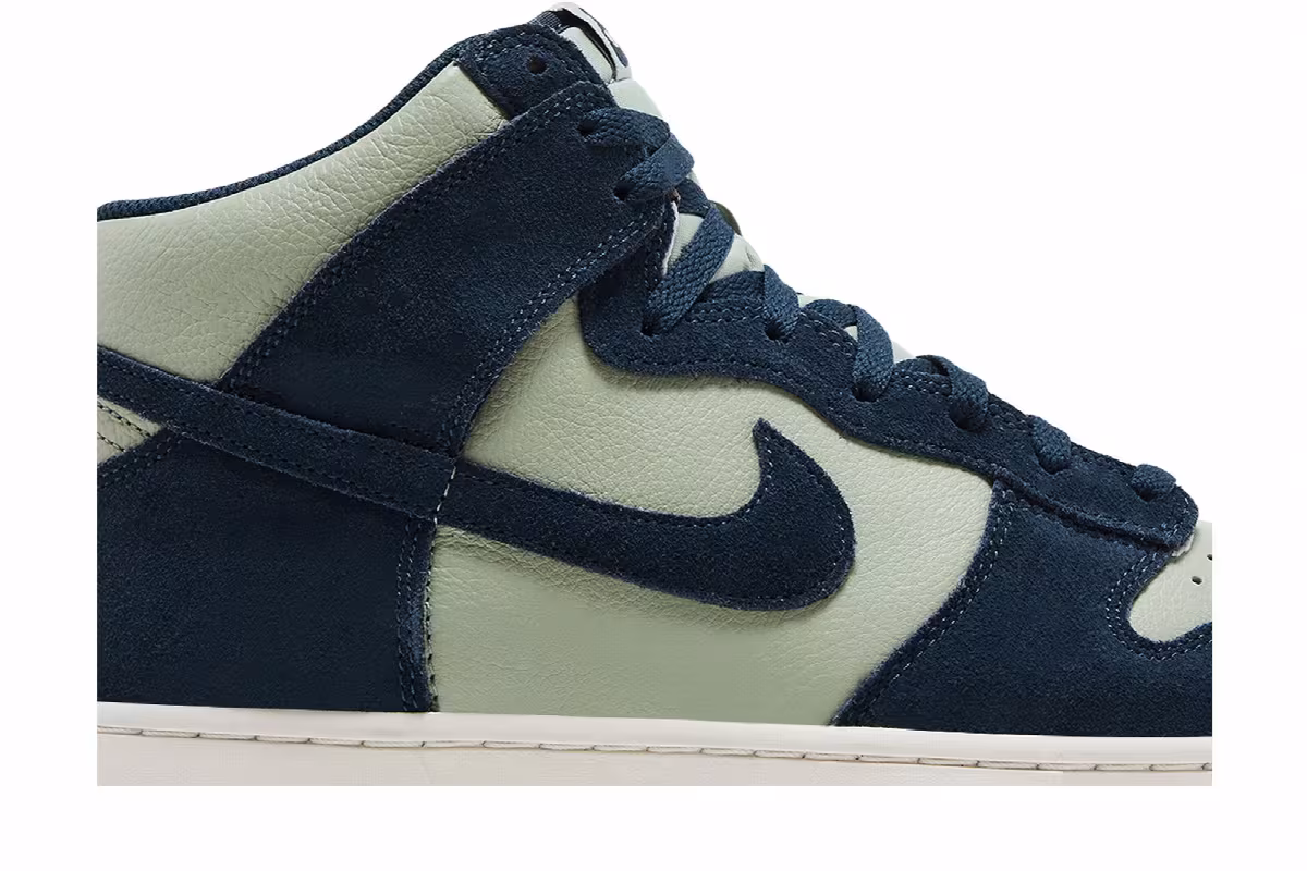 Nike Dunk High SE Jade Horizon Armory Navy, view 3