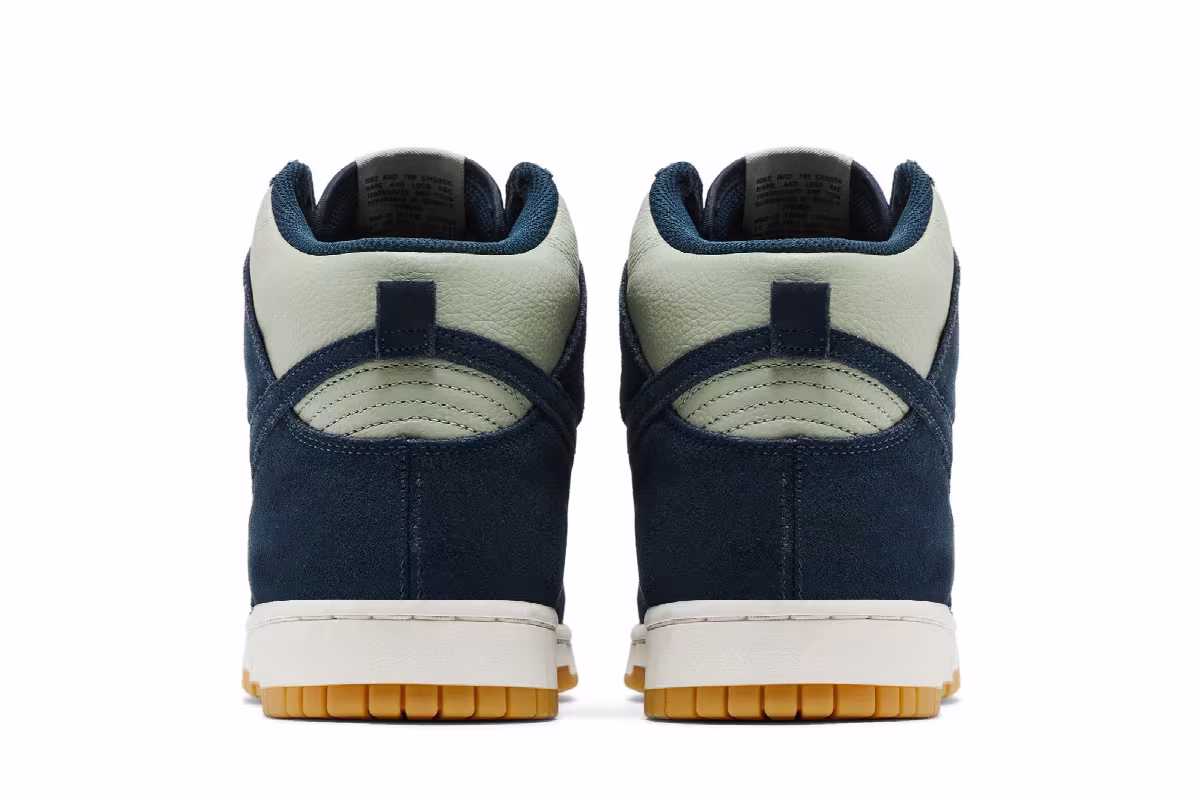 Nike Dunk High SE Jade Horizon Armory Navy, view 7