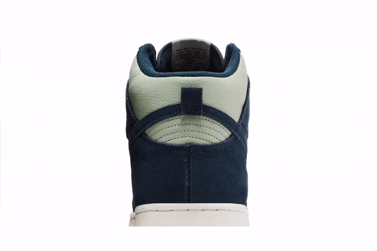 Nike Dunk High SE Jade Horizon Armory Navy, view 8