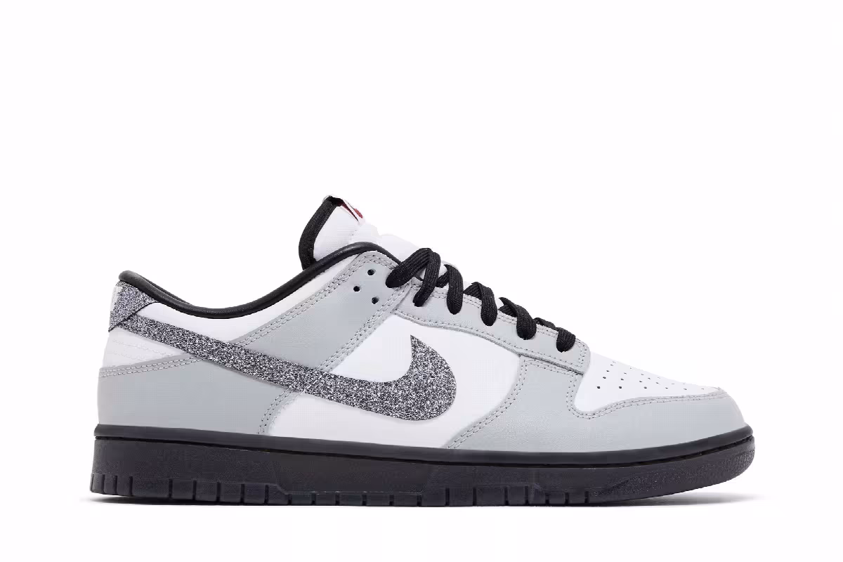 Nike Women's Dunk Low LX Glitter Swoosh, view 2