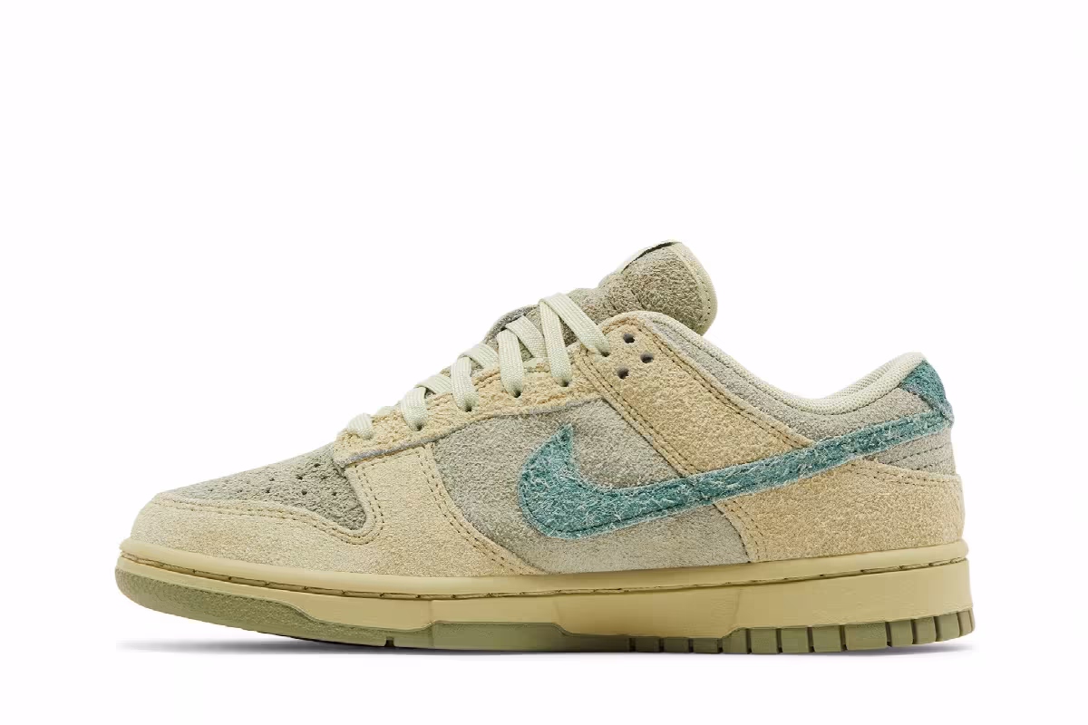 Nike Women's Dunk Low Olive Aura, view 4