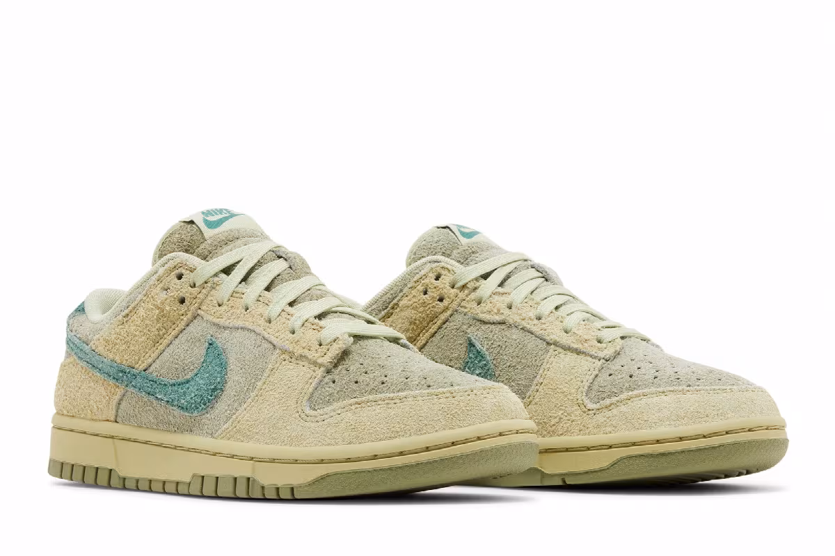 Nike Women's Dunk Low Olive Aura, view 9