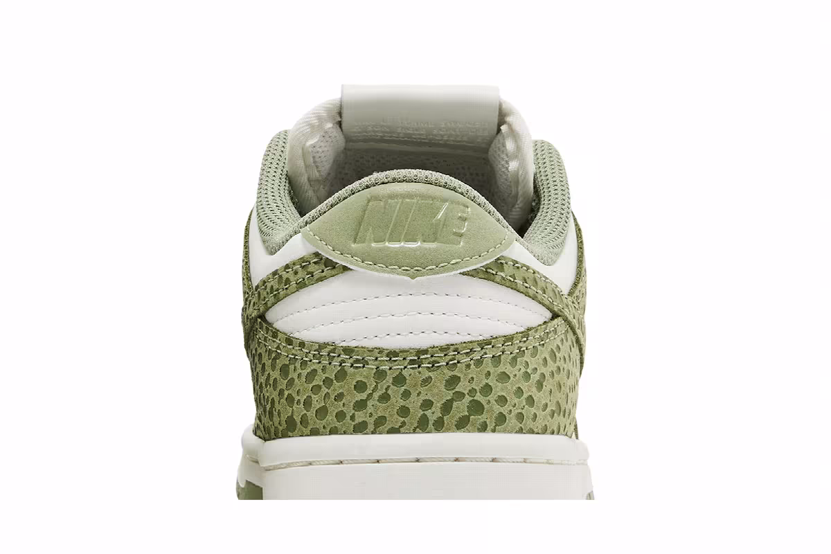 Nike Women's Dunk Low Safari Print Pack - Honeydew, view 8