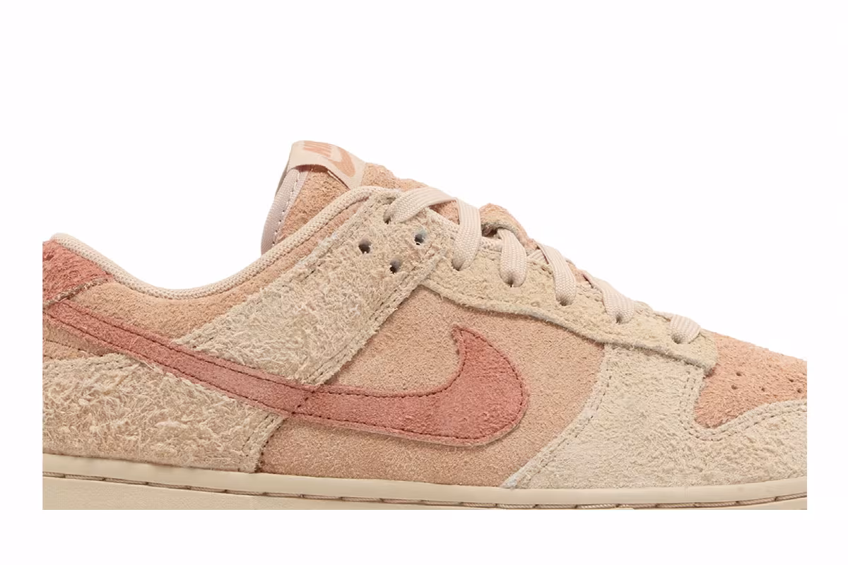 Nike Women's Dunk Low Shimmer Amber Brown, view 3