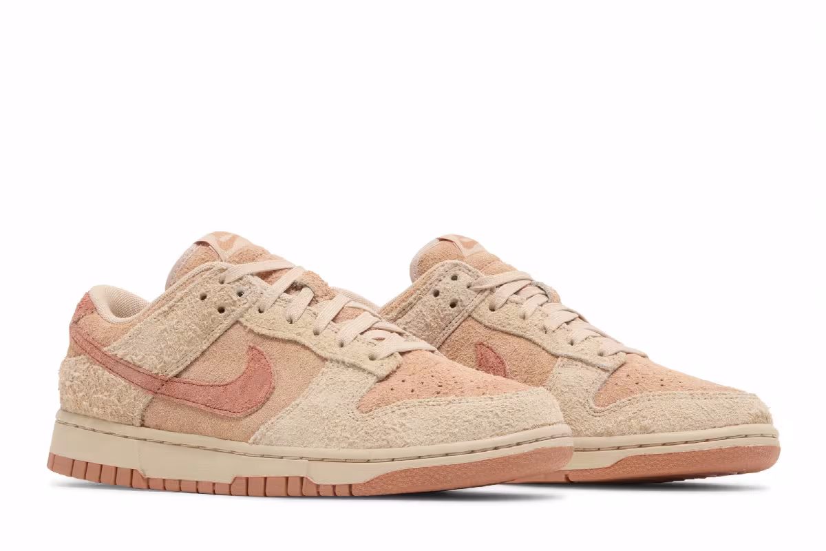 Nike Women's Dunk Low Shimmer Amber Brown, view 9