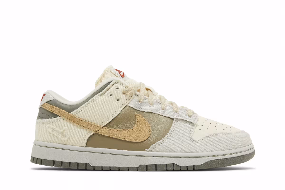Nike Women's Dunk Low Light Bone Dark Stucco, view 2