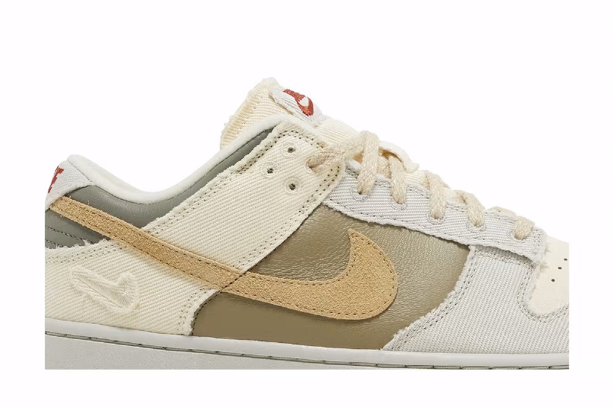 Nike Women's Dunk Low Light Bone Dark Stucco, view 3