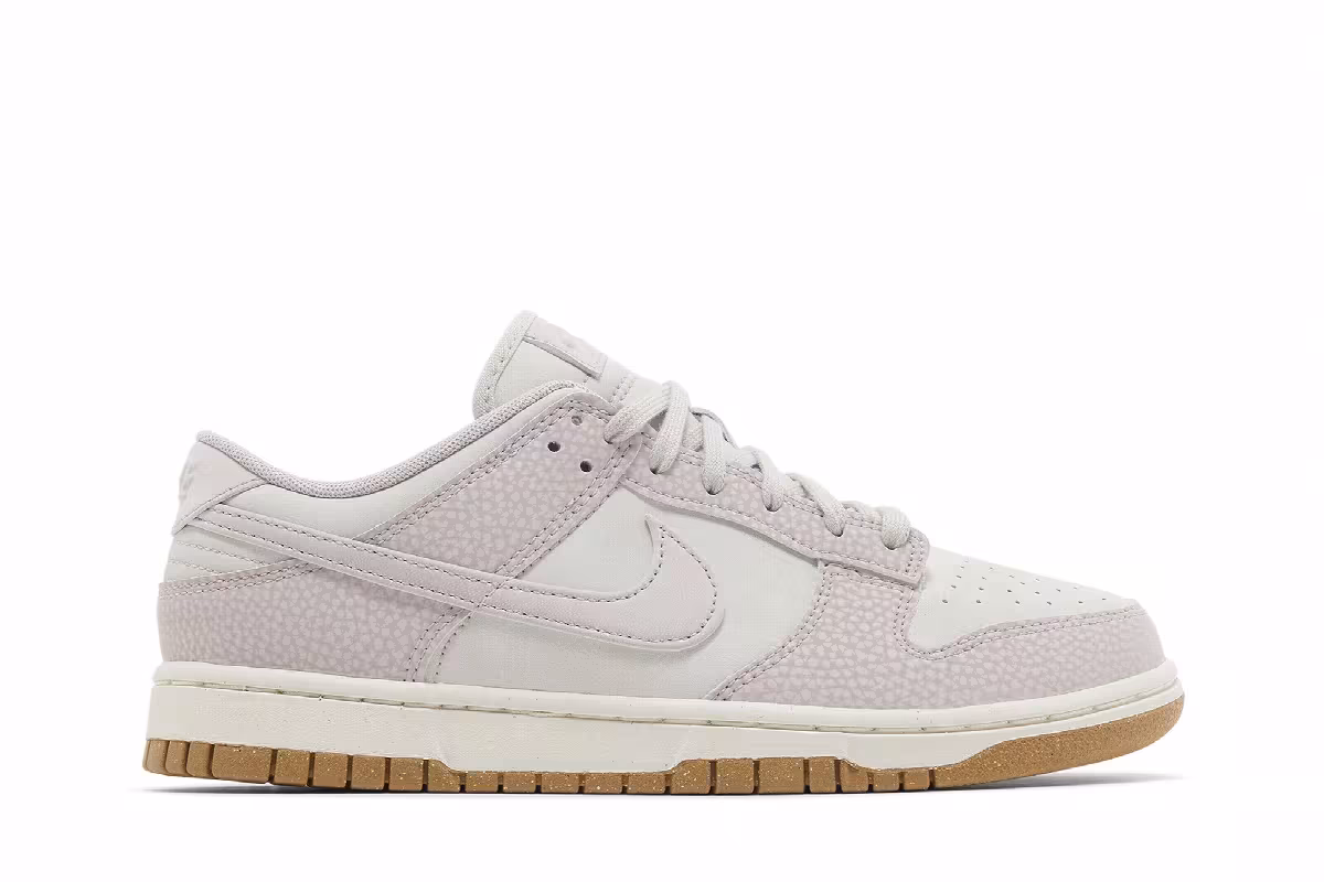 Nike Women's Dunk Low Premium Next Nature Platinum Violet Gum, view 2
