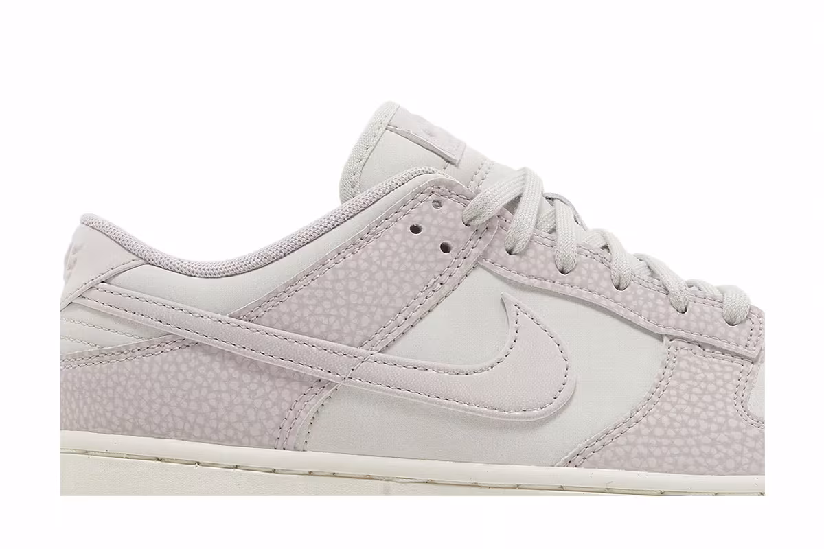 Nike Women's Dunk Low Premium Next Nature Platinum Violet Gum, view 3