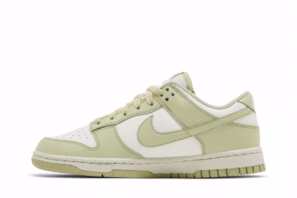 Nike Women's Dunk Low Next Nature Olive Aura, view 4