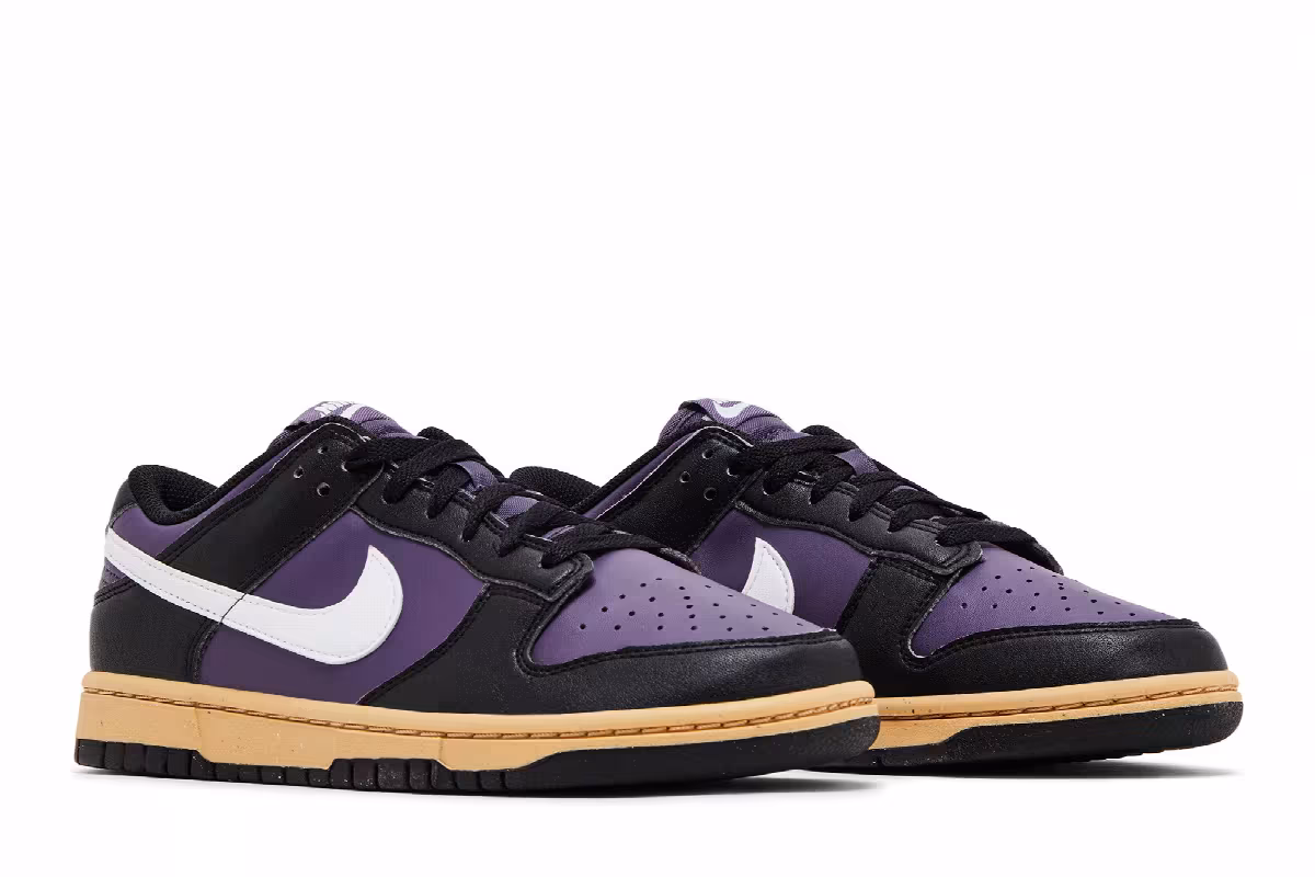 Nike Women's Dunk Low Next Nature Dark Raisin, view 9