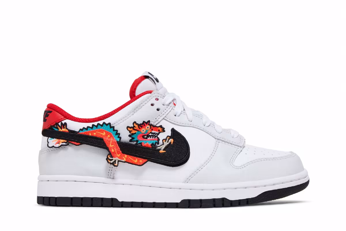 Nike Dunk Low GS Year of the Dragon, view 2