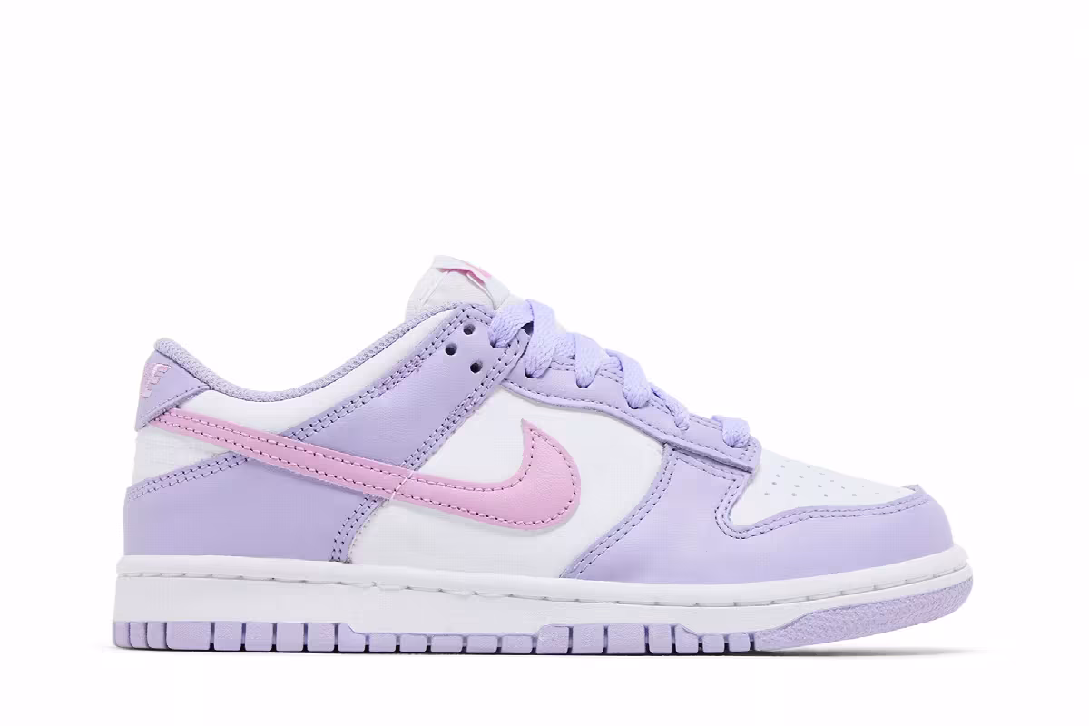 Nike Dunk Low GS Lilac Bloom, view 2